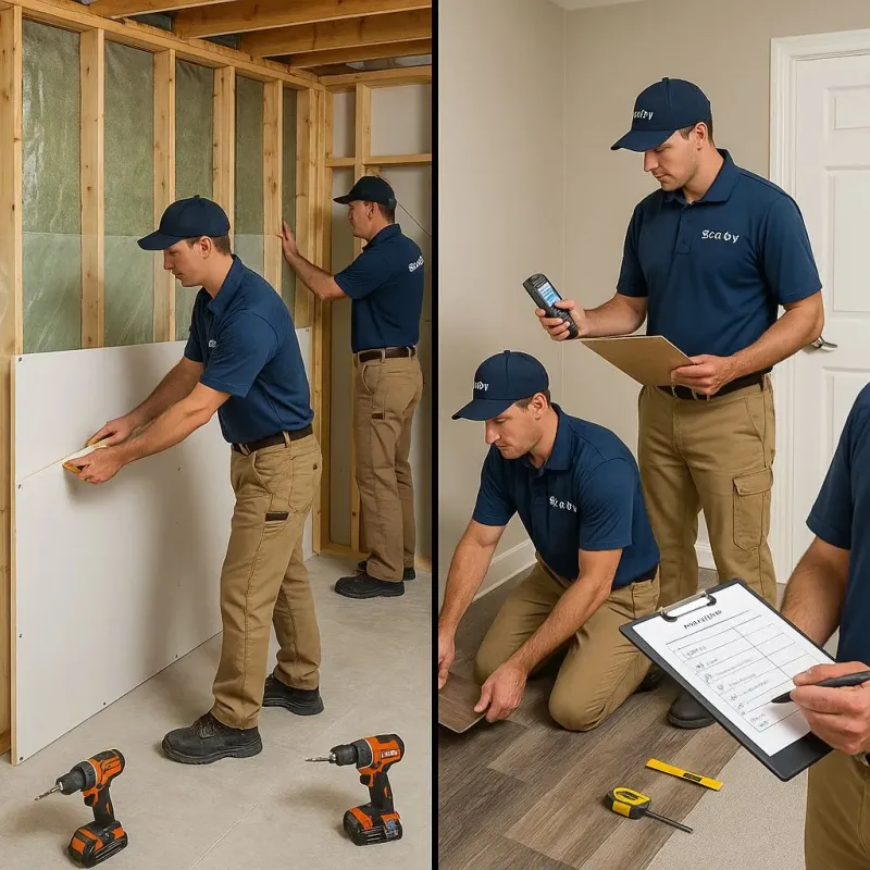 Repairs and Reconstruction process in Faribault County, MN